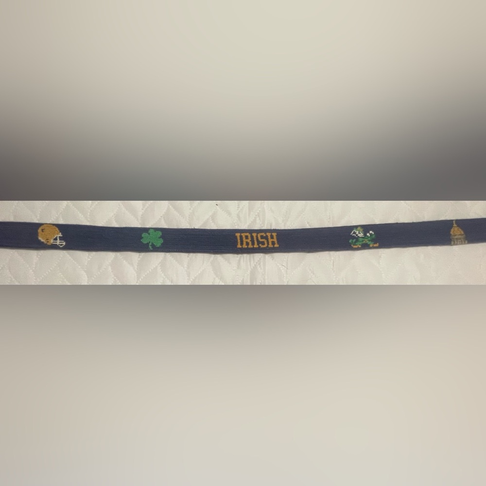 Smathers & Branson men’s Notre Dame life belt. Size 40